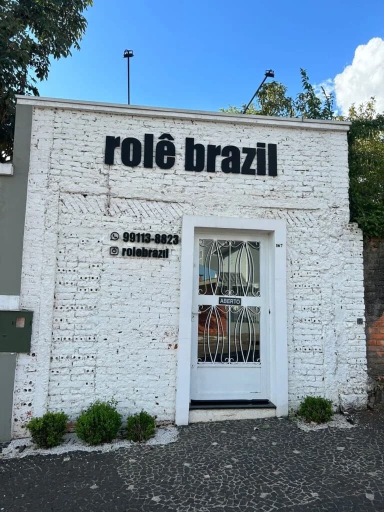 Fachada da loja Rolê Brazil em Ponta Grossa